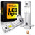 OXILAM H1 Headlight Bulbs - 6500K, 18000LM Brightness for Safer Night Driving