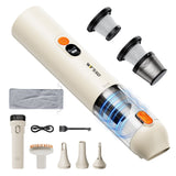 OXILAM Handheld Car Vacuum Cleaner Cordless, 4 in-1 portable with 14000Pa for Home, Pet, Car, Office