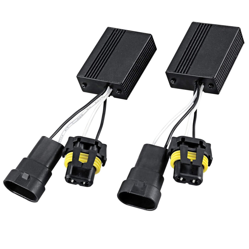 Oxilam 9005/9012/HB3/9006/H10/9140/9145 Decoder AUXITO H4 H7 H8 H9 H11 H13 9003 9005 9007 HB2 HB3 HB5 Canbus Adapter Anti-Flicker Warning Canceler for LED Headlight