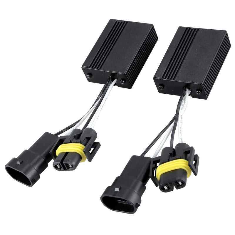 Oxilam H11/H8/H9/880/881/5202/5201 Decoder AUXITO H4 H7 H8 H9 H11 H13 9003 9005 9007 HB2 HB3 HB5 Canbus Adapter Anti-Flicker Warning Canceler for LED Headlight