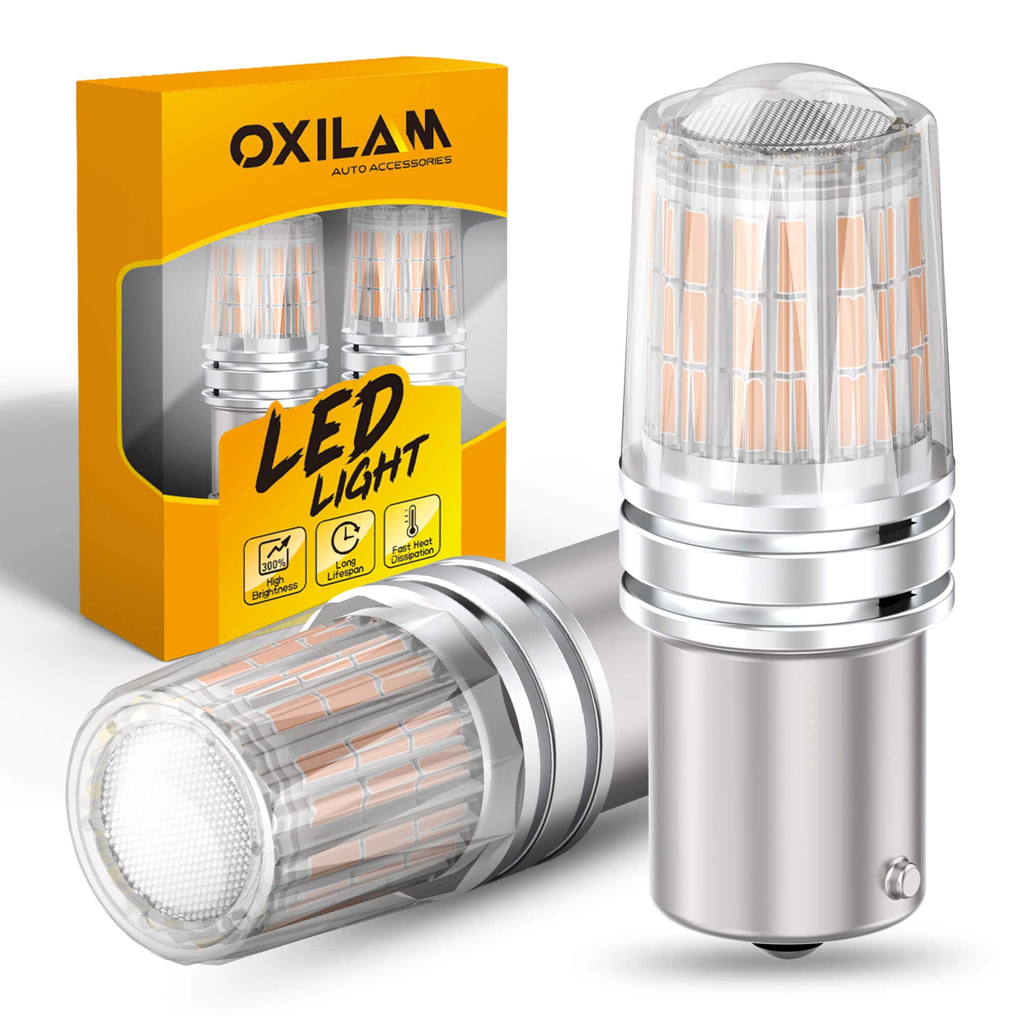 OXILAM 1156 LED Bulbs White Reverse Light 2800 Lumens Extremely