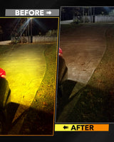 Oxilam Motor Vehicle Lighting OXILAM 1157 2057 2357 7528 BAY15D LED Bulb Amber Yellow Replacement for Turn Signal Light, Brake Lights, Tail Lights, Blinker Lights, Side Marker Light Extremely Bright