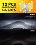Oxilam Motor Vehicle Lighting OXILAM 2026 Upgrade H13 LED Bulbs, 700% Brighter, 60,000Hrs Lifespan, Easy Plug & Play, IP68, Anti-Flicker - Pack of 2