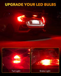 Oxilam Motor Vehicle Lighting OXILAM 3157 LED Bulb Red: 600% Brighter Replacement for 3057 4057 4157 Brake and Tail Lights