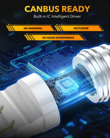 Oxilam Motor Vehicle Lighting OXILAM 3157 LED Bulb Red: 600% Brighter Replacement for 3057 4057 4157 Brake and Tail Lights