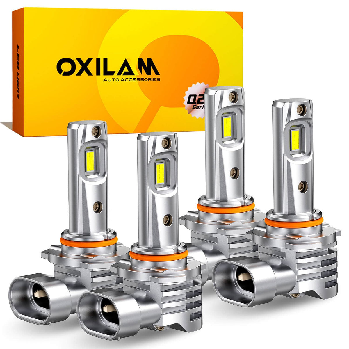 Oxilam Motor Vehicle Lighting OXILAM 9005/9006 LED Combo Pack-32,000LM, 6500K Cool White, 60,000Hrs Lifespan
