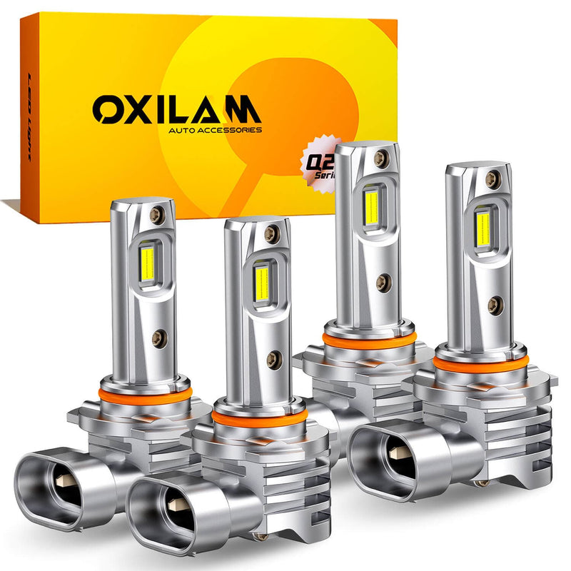 Oxilam Motor Vehicle Lighting OXILAM 9005/9006 LED Combo Pack-32,000LM, 6500K Cool White, 60,000Hrs Lifespan