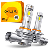 Oxilam Motor Vehicle Lighting OXILAM 9005 HB3 LED Headlight Fog Light Bulbs 6500K White High Brightness CANbus Ready