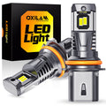 Oxilam Motor Vehicle Lighting OXILAM 9007 LED Headlight Bulbs – 800% Brighter, 30,000LM, Plug-and-Play, Perfect Beam Pattern