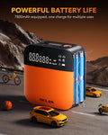 Oxilam Motor Vehicle Parts OXILAM C2 Portable Tire Inflator, 4X Faster Inflation with Smart Auto Shut-Off