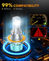 Oxilam Motor Vehicle Lighting OXILAM H13 9008 LED Bulbs–Brighten Your Nighttime Driving Experience