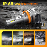 Oxilam Motor Vehicle Lighting OXILAM H8 H9 H11 H16(JP) LED Headlight/ Fog Light Bulbs 6500K High Bright CANbus