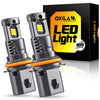 Oxilam Motor Vehicle Lighting OXILAM Newest 9004 LED Fog Light Bulbs, 30000 Lumens, 6500K, Plug & Play