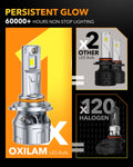 Oxilam Motor Vehicle Lighting OXILAM P2 9005 LED Bulbs-36,000 Lumens, Easy Installation, Long Lifespan for Safe Night Driving