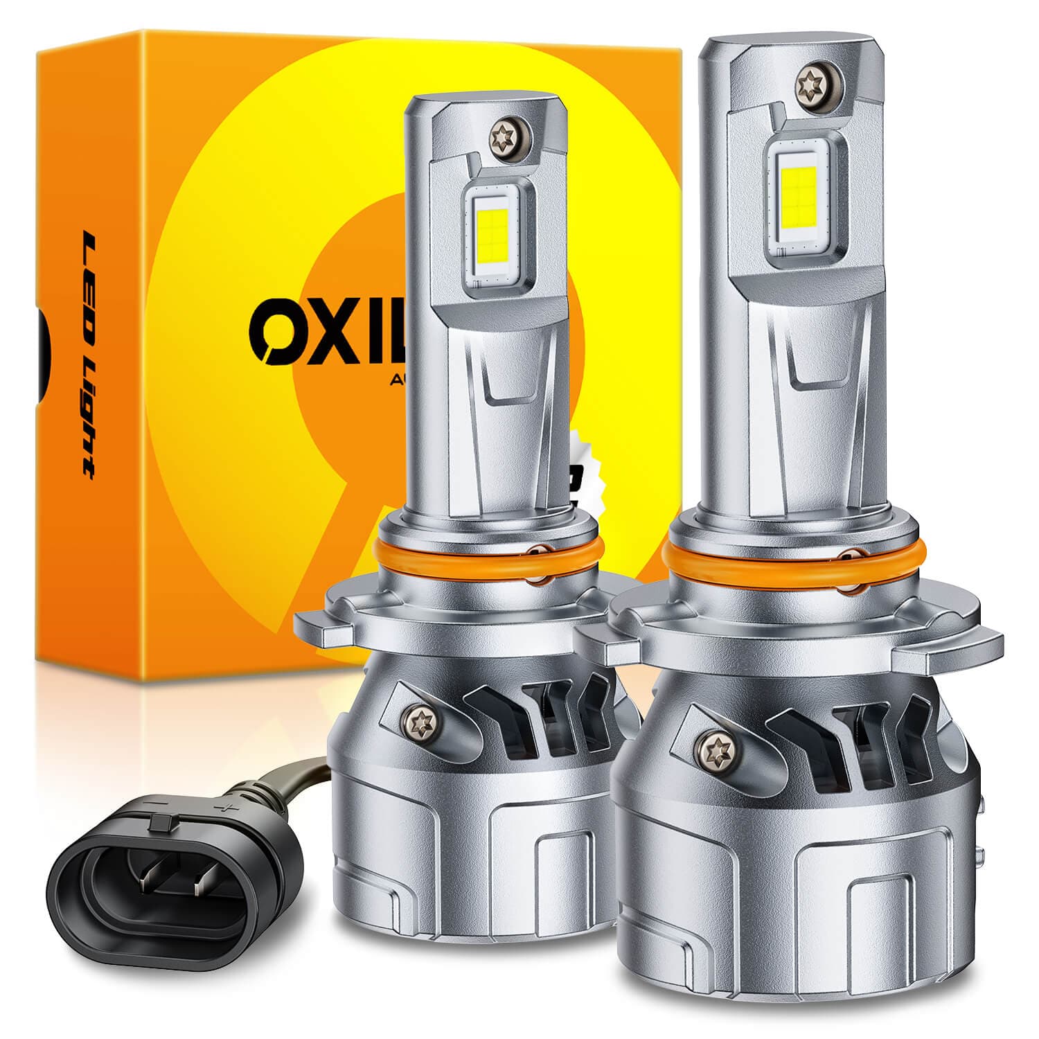 Oxilam Motor Vehicle Lighting OXILAM P2 Series 9006 Bulbs–36,000LM Brightness, Easy Installation, 60,000hrs Lifespan