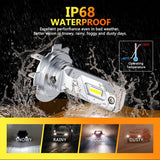 Oxilam Motor Vehicle Lighting OXILAM Q26 Series H7 White LED Headlight Bulbs - 4X Brighter, Easy Install, Durable, Waterproof, 6500K Light