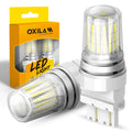Oxilam Brake OXILAM Upgraded 3156 3157 LED Bulb Reverse Light, 600% Brightness 6500K White, Super Bright 3057 4157 4057 3457 LED Light Bulb with Projector for Backup Reverse Signal Blinker Tail DRL Brake Light