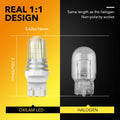 Oxilam Motor Vehicle Lighting OXILAM Upgraded 7443 7440 LED Bulb – 3300LM Reverse Light, 500% Brighter, for Backup, Tail, Stop, DRL, Parking Lights, Pack of 2
