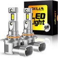 Oxilam OXILAM Upgraded 9012 Bulb, HIR2 Fog Light 60W 600% Brighter, 1:1 Mini Size, Plug & Play