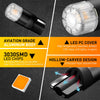 Oxilam Motor Vehicle Lighting OXILAM 194 LED Bulbs Amber Super Bright 168 2825 W5W T10 Interior Car Light Bulbs Replacement for Dome Map Door Courtesy Step License Plate Tag Lights, 10PCS