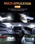 Oxilam OXILAM 194 LED Bulbs Super Bright Instrument Panel Dashboard T10 W5W 168 2825 LED Bulbs for Car Dome Map Door Courtesy License Plate Lights, Interior Lights, 10pcs