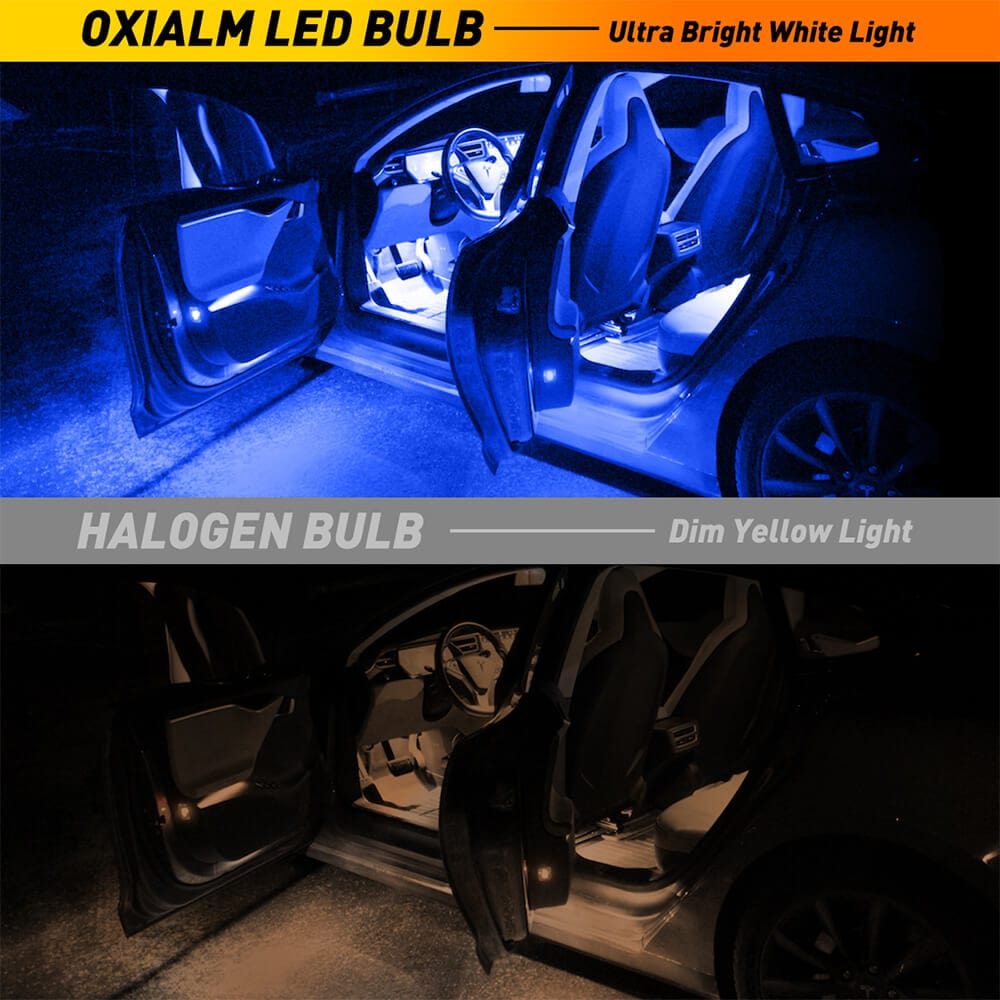 2x T10 194 W5W Ice Blue LED Bulb 8000k Parking Light Car Lamps For Audi New  